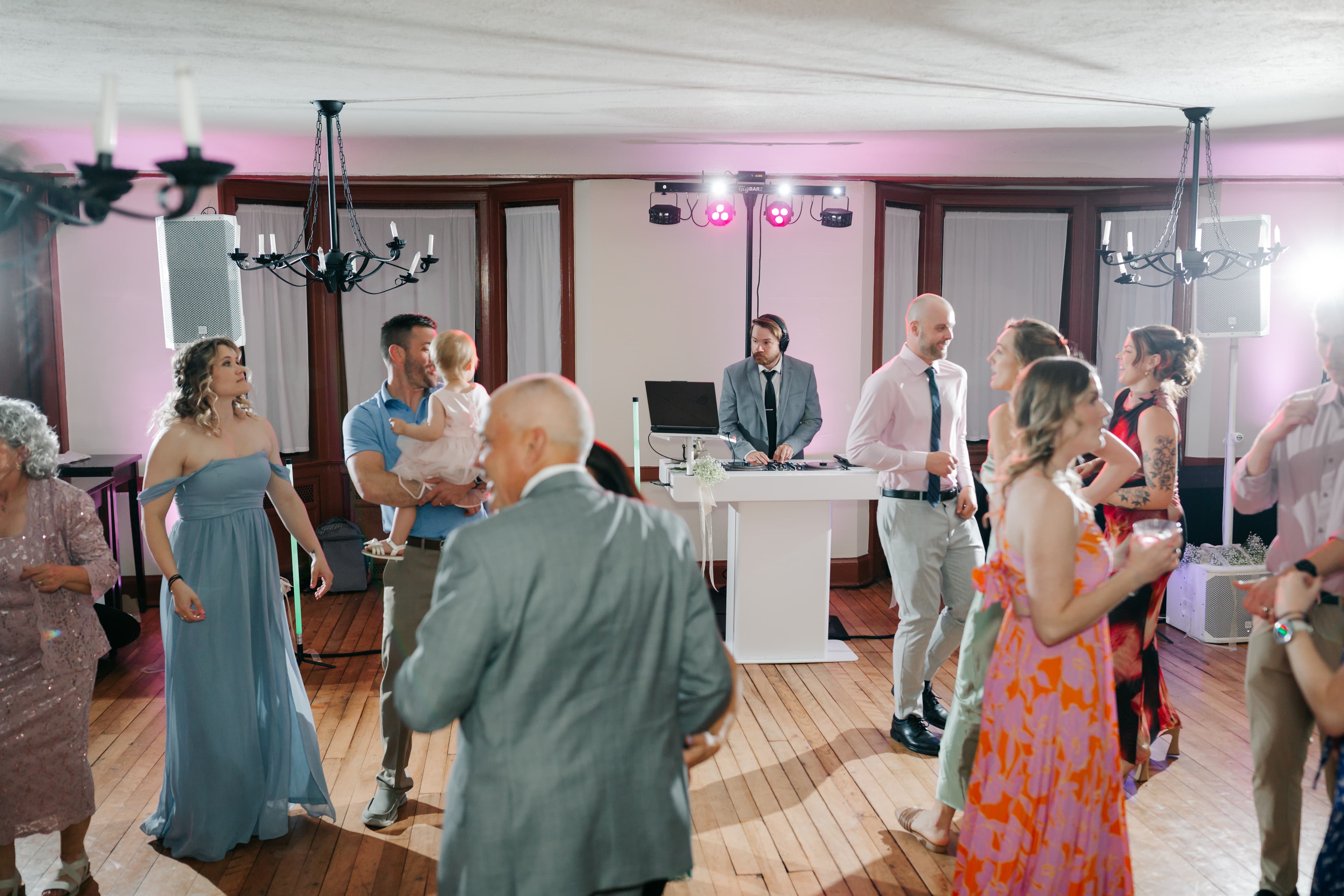 Packed dance floor