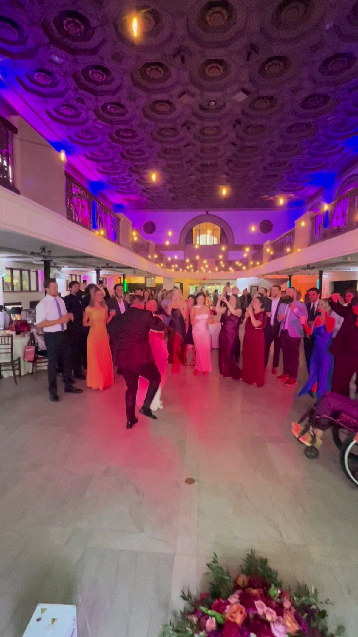 Wedding reception at The Treasury in Pontiac, MI, Michigan