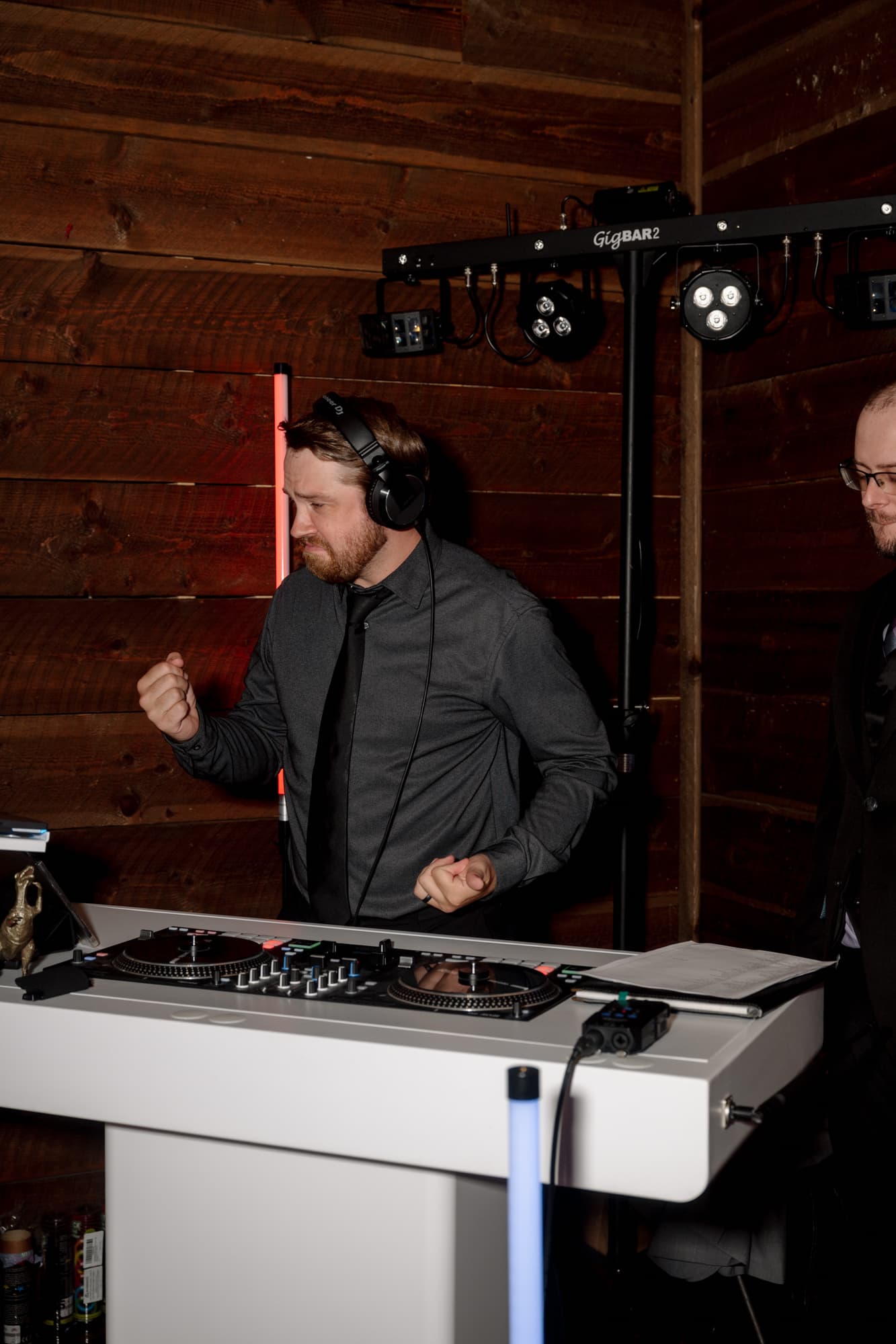 Michigan wedding reception Noah DeVoe DJ'd