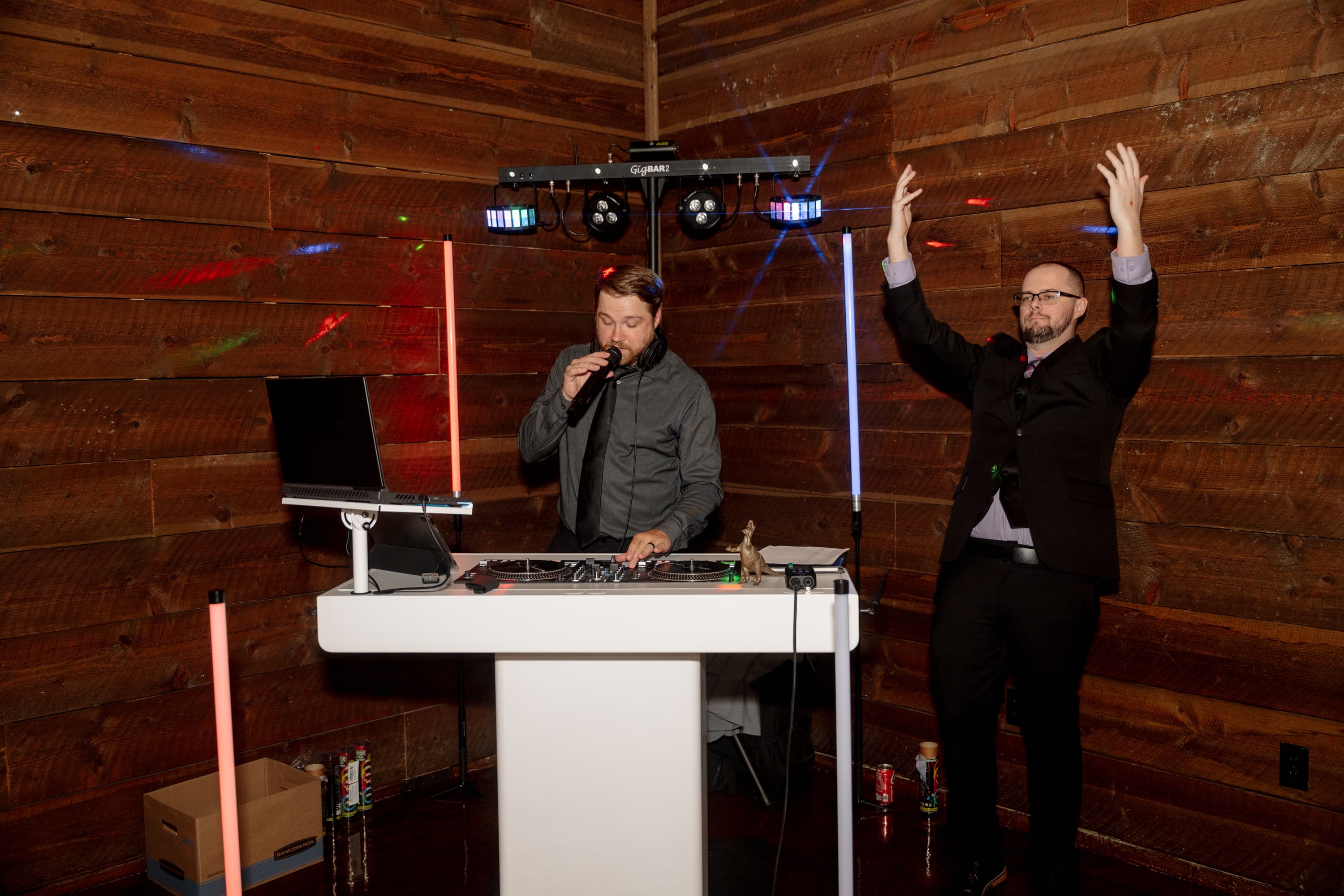 Michigan wedding reception Noah DeVoe DJ'd
